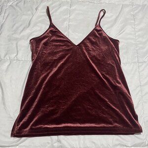 Old Navy - Velour V Neck Cami